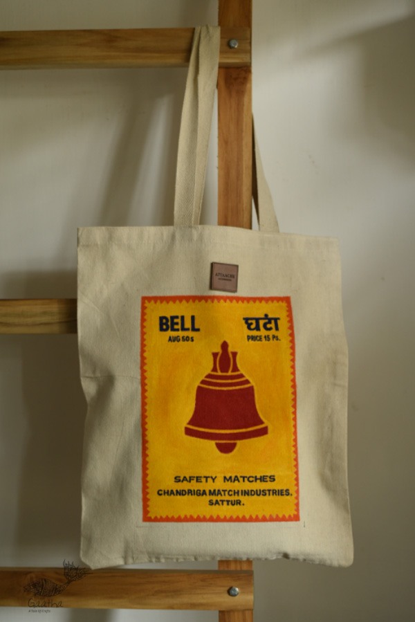 Hand Painted Canvas Bag 